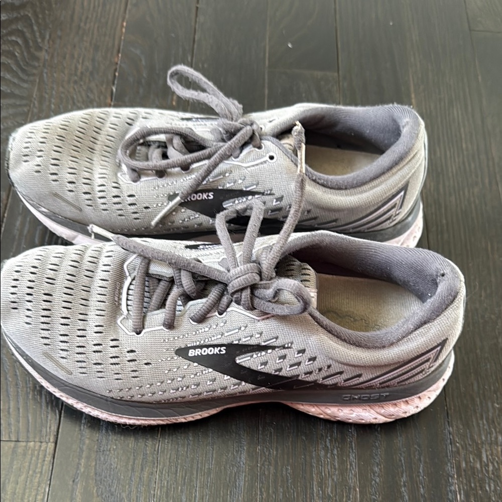 Brooks Gray Running Shoes